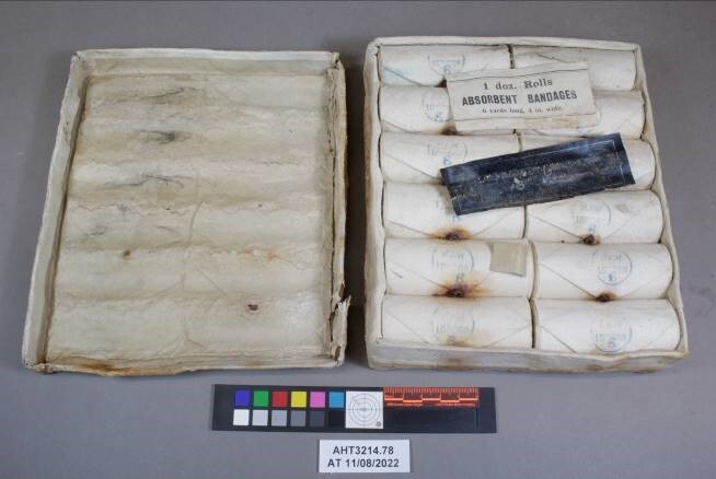 2022-23 Dr Wilson's medical kit contents, bandages