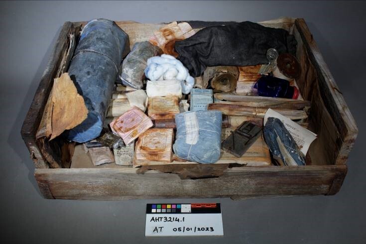 2022-23 Dr Wilson's medical kit after conservation