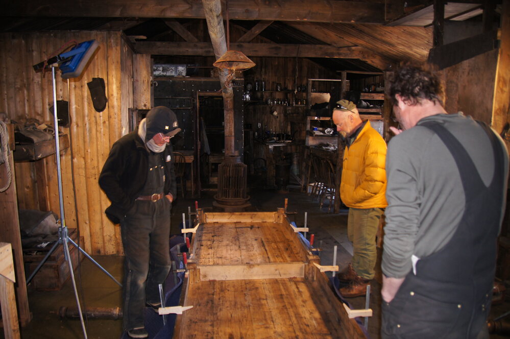 Wardroom table conservation
