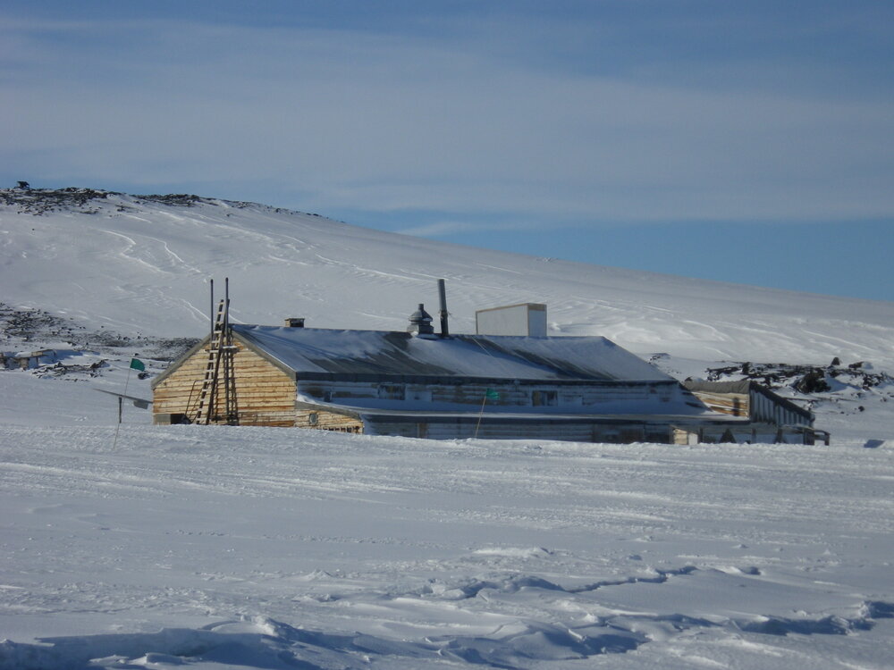 Snow Build-up, Scott's 'Terra Nova' hut