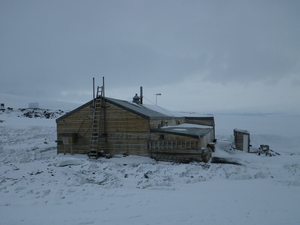 East elevation, Scott's 'Terra Nova' hut