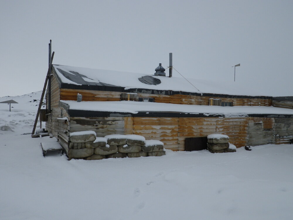 North aspect, Scott's 'Terra Nova' hut