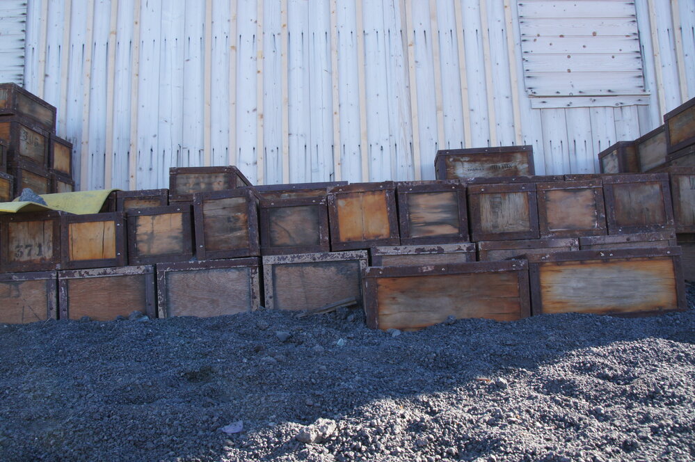 Venesta cases, Shackleton's 'Nimrod' hut