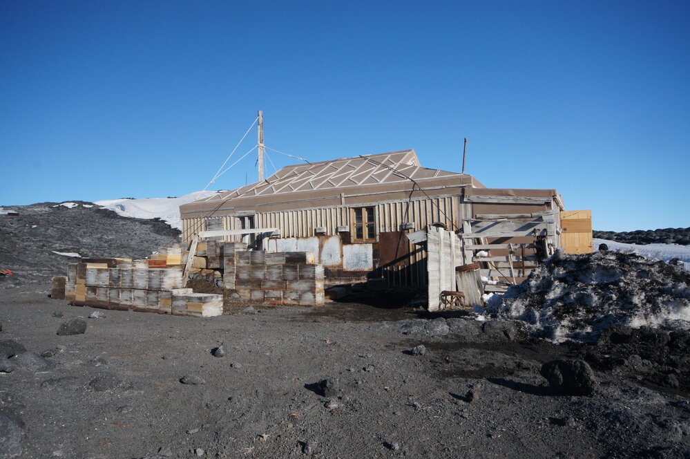 Shackleton's 'Nimrod' hut, north elevation (003)