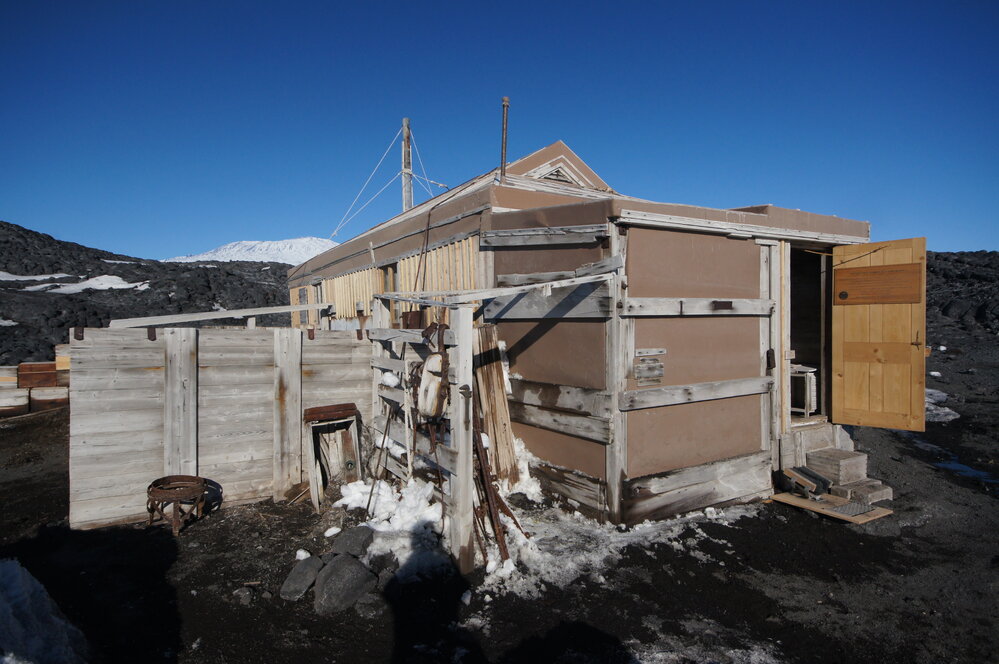 Shackleton's 'Nimrod' hut, northwest corner
