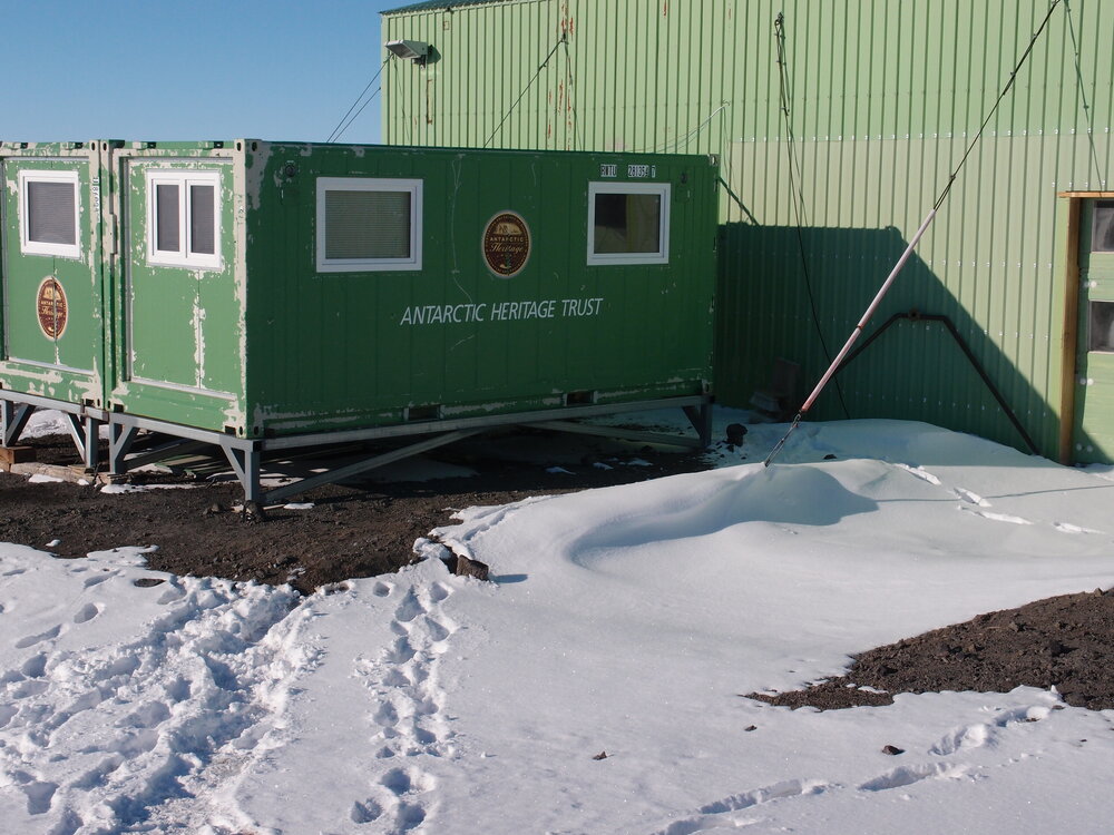 AHT Containers at Scott Base