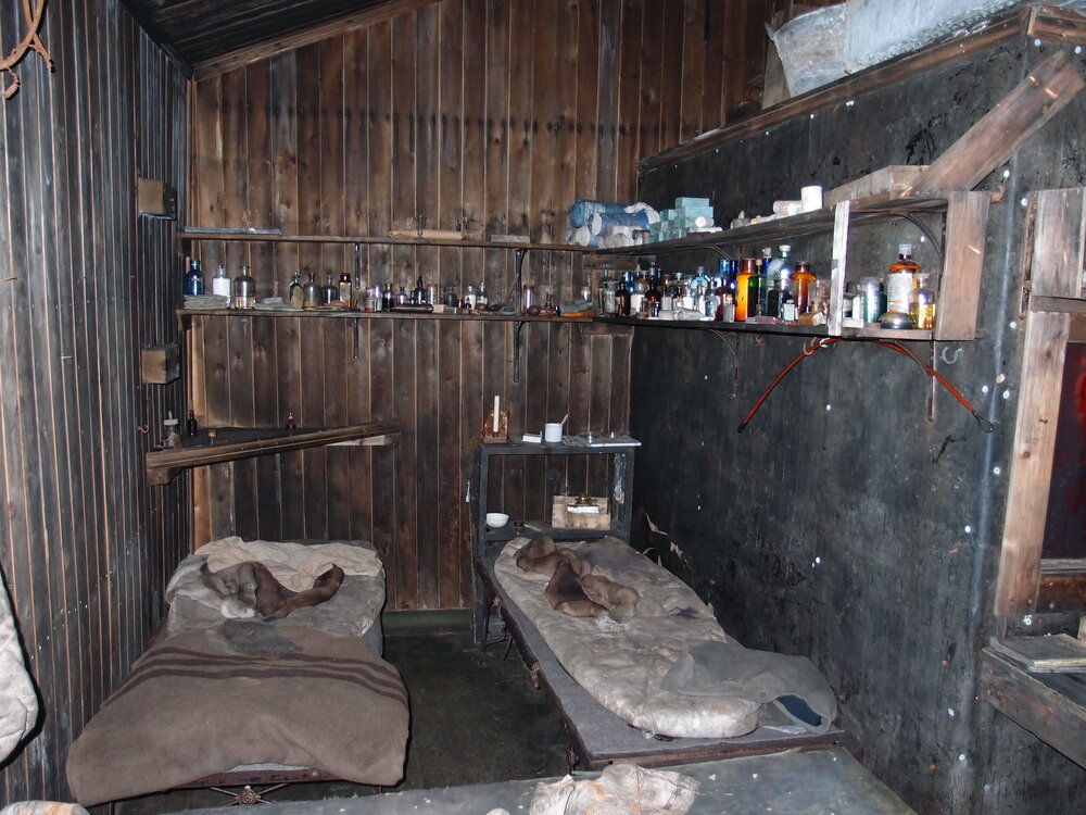 Wilson and Evan's corner, Scott's 'Terra Nova' hut 