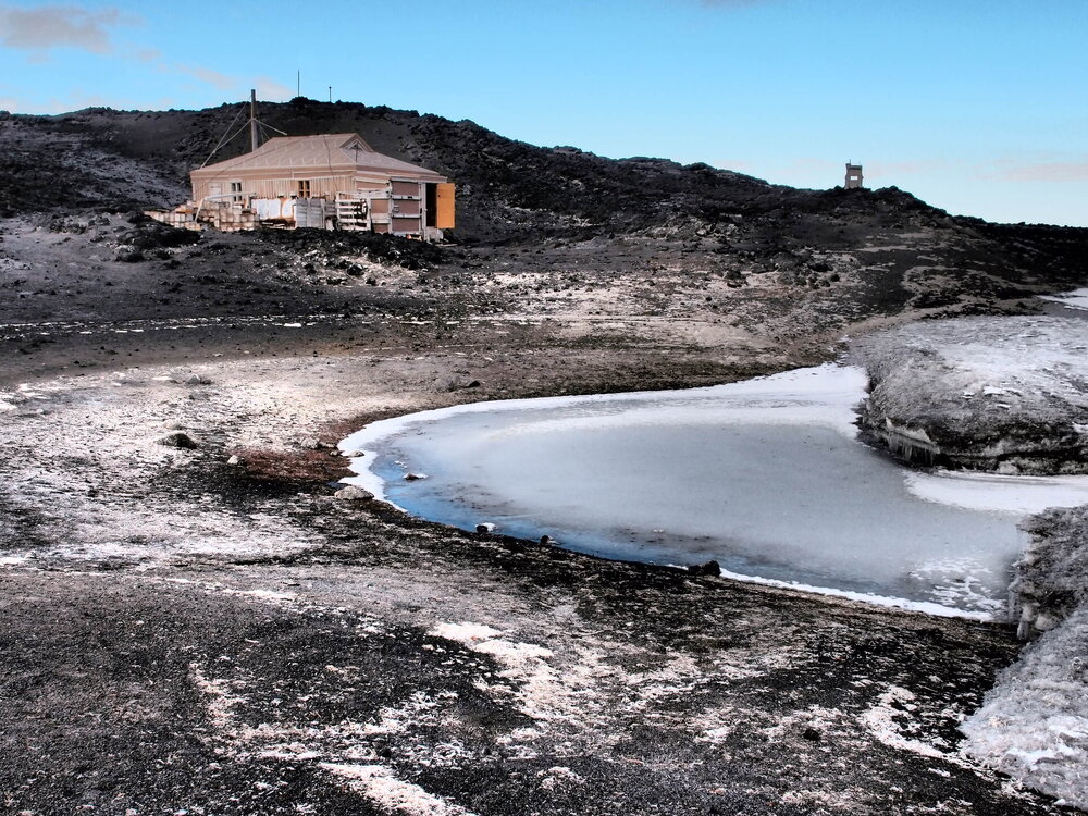 Shackleton's 'Nimrod' hut, northwest elevation