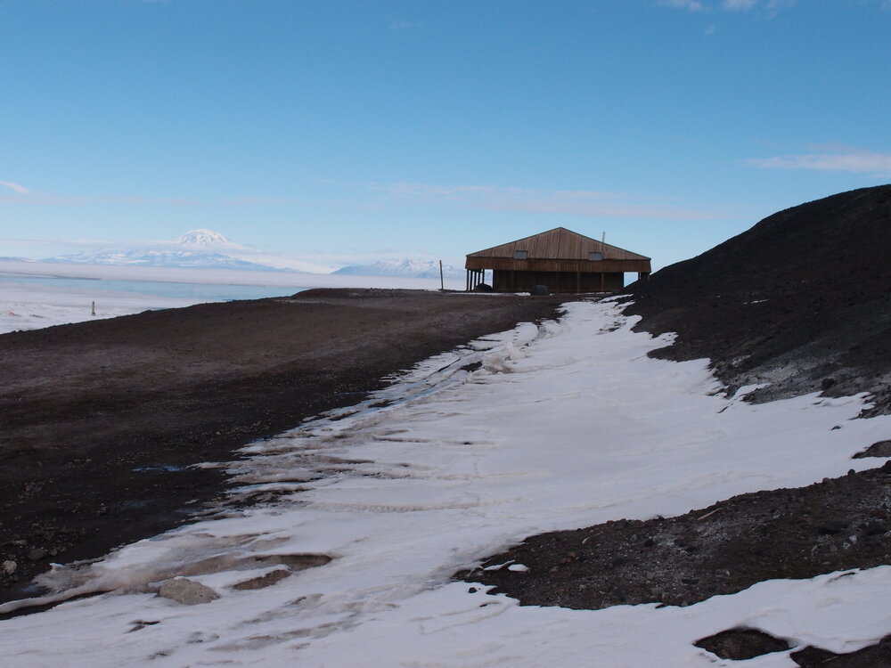 Scott's 'Discovery' hut, south elevation