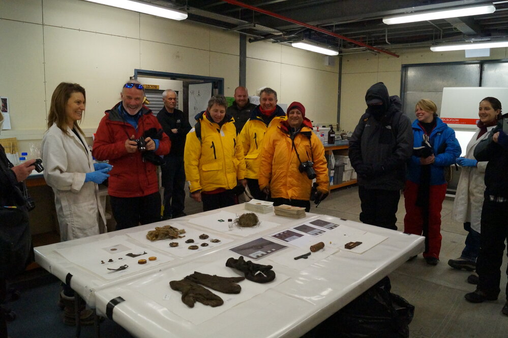 Hosting MV 'Ortelius' visitors