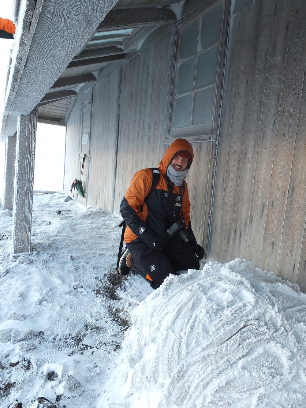 AHT's Summer 2013/2014 Conservator Josiah Wagener 