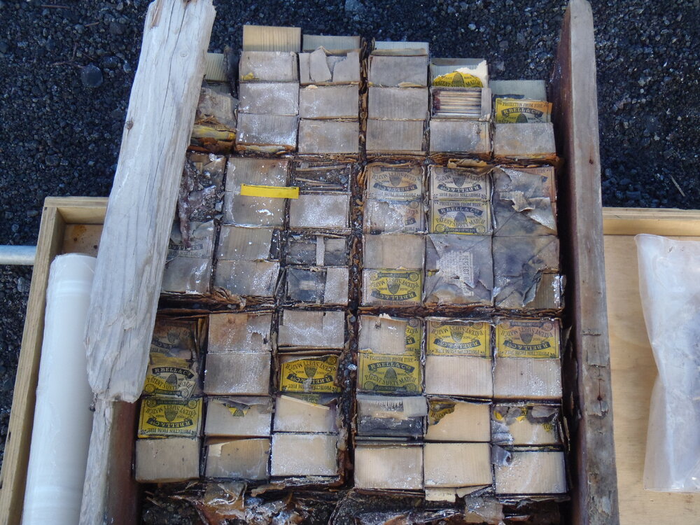 2010-11 Box of Matches found at Cape Royds