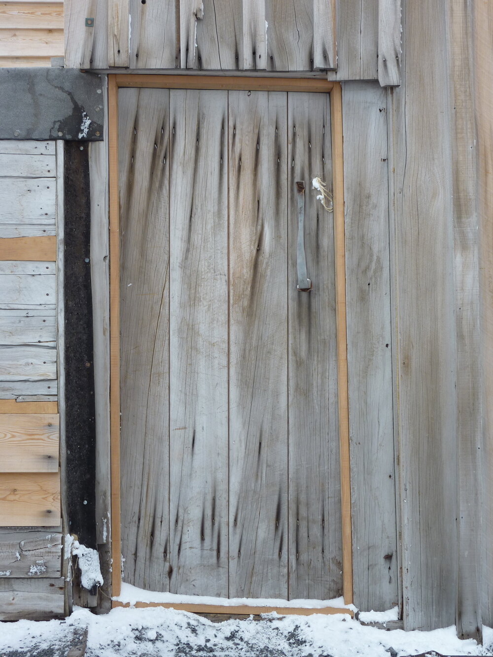 2010-11 Western Annexe door of Scott's 'Terra Nova' hut, Cape Evans