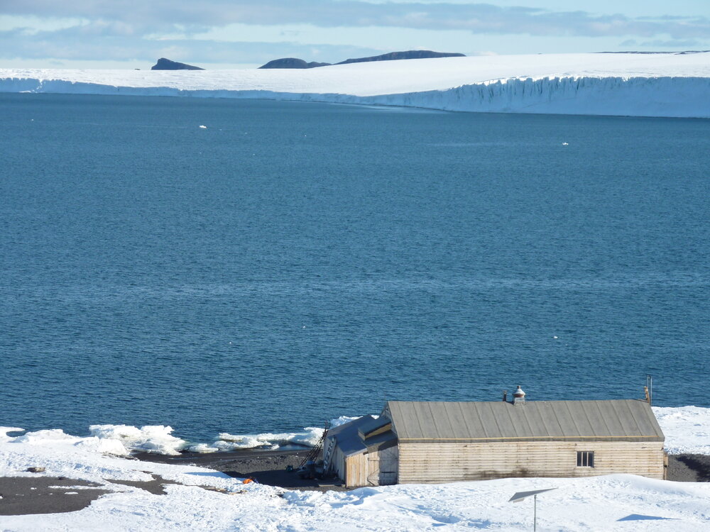 2010-11 South wall of Scott's 'Terra Nova' hut, Cape Evans