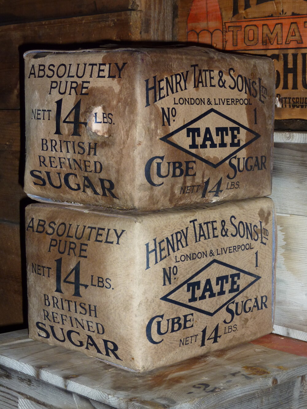 2010-11 Henry Tate &amp; Sons cube sugar boxes, Cape Evans