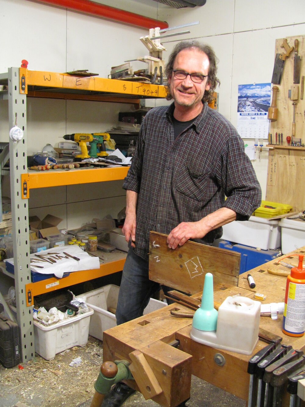 AHT Heritage Carpenter Martin Wenzel conserving boxes (013)