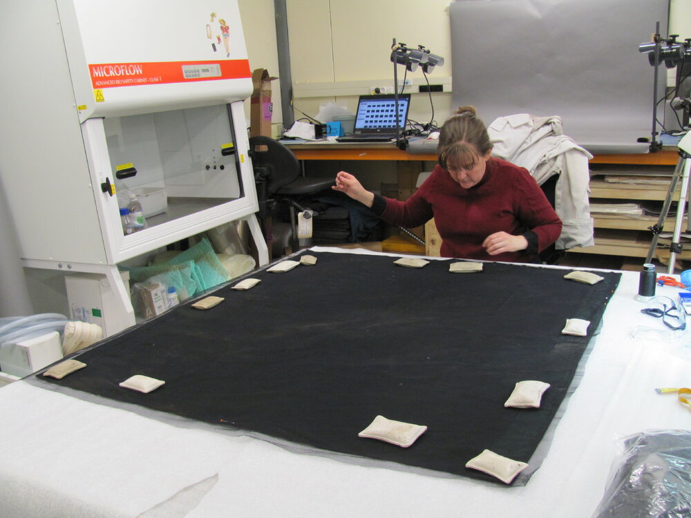 AHT Lead Conservator Sarah Clayton 