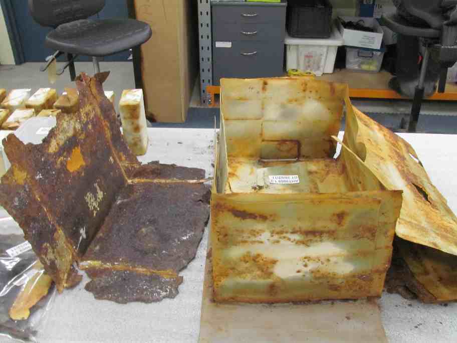 Liner from 'Bird's' Egg Powder crate