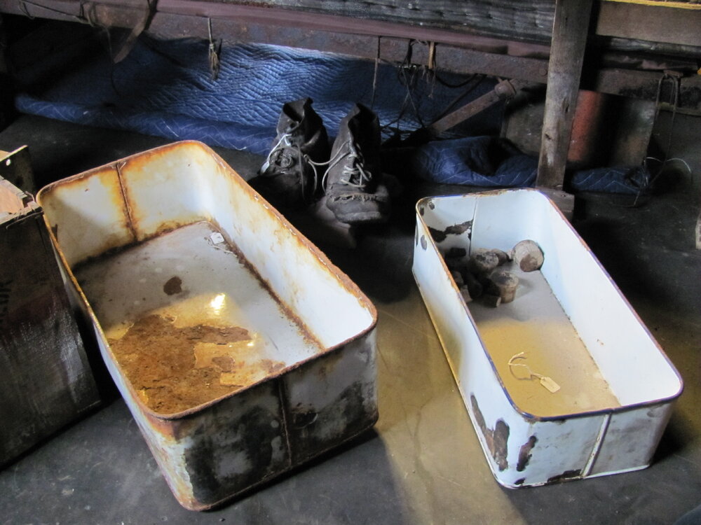 2010-11 Metal survey artefact image in the Physical Laboratory, Cape Evans (014)