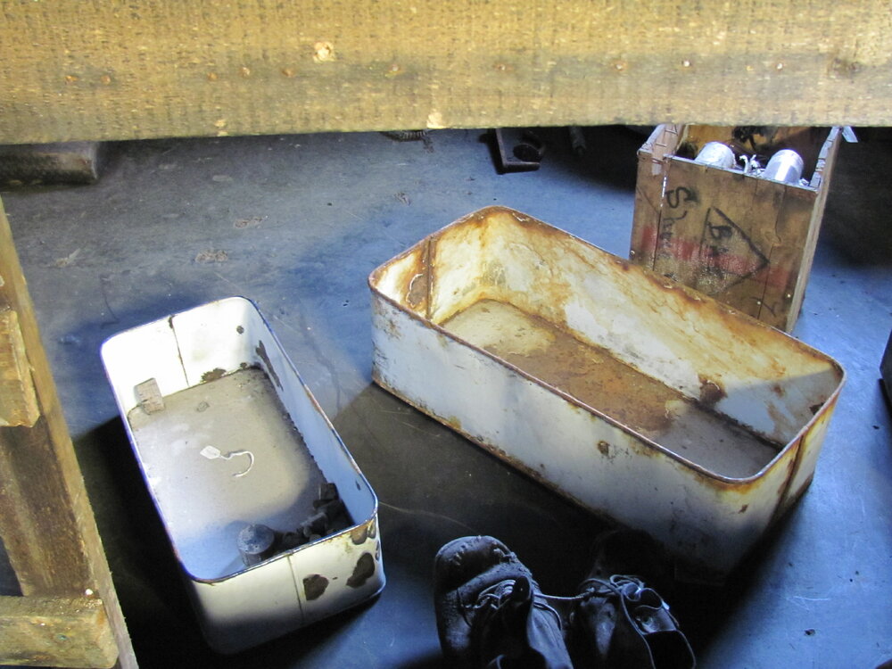 2010-11 Metal survey artefact image in the Physical Laboratory, Cape Evans (023)