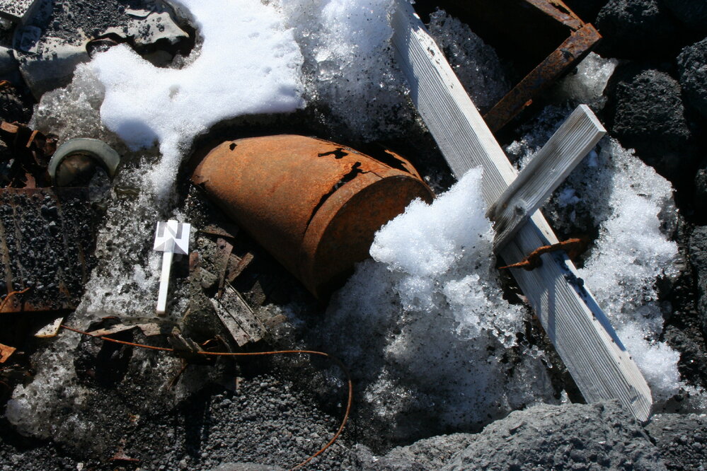 2010-11 Artefacts in situ in the Stone hut, Cape Evans (009)