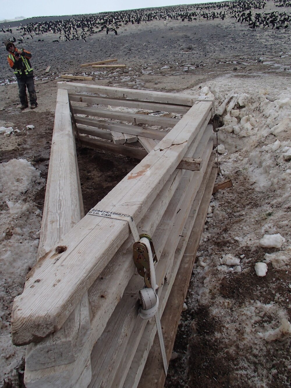 2015-16 Stores hut trusses, as left (006)