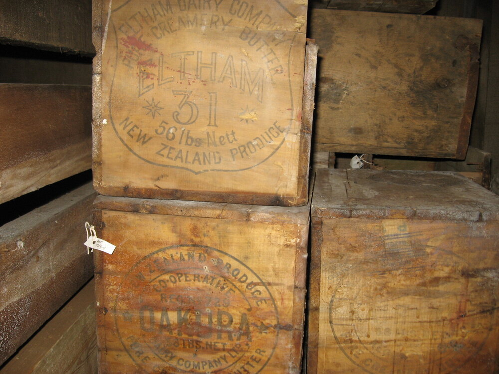 2010-11 Detail of butter box in the stables, Cape Evans (005)