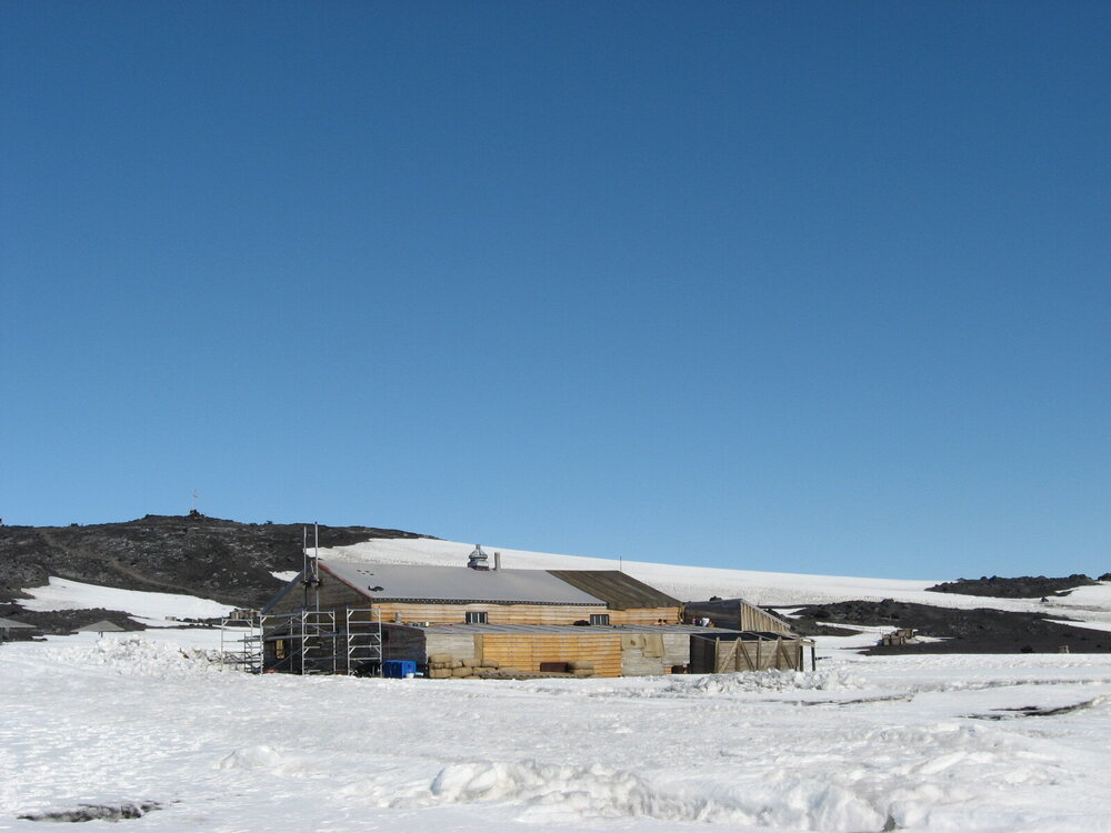 2010-11 North-East corner of Scott's 'Terra Nova' hut, Cape Evans