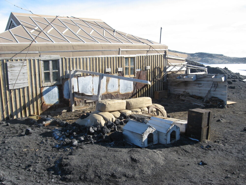 2010-11 Boxes removed from the stables and garage area, Cape Royds