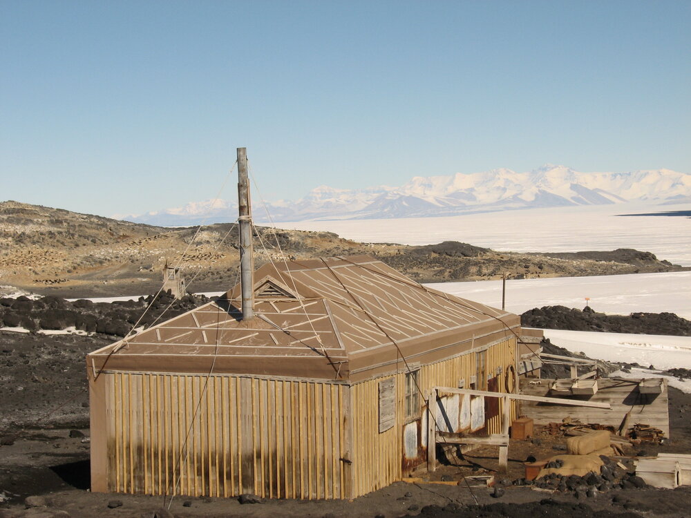 2010-11 North-East corner of Shackleton's 'Nimrod' hut, Cape Royds