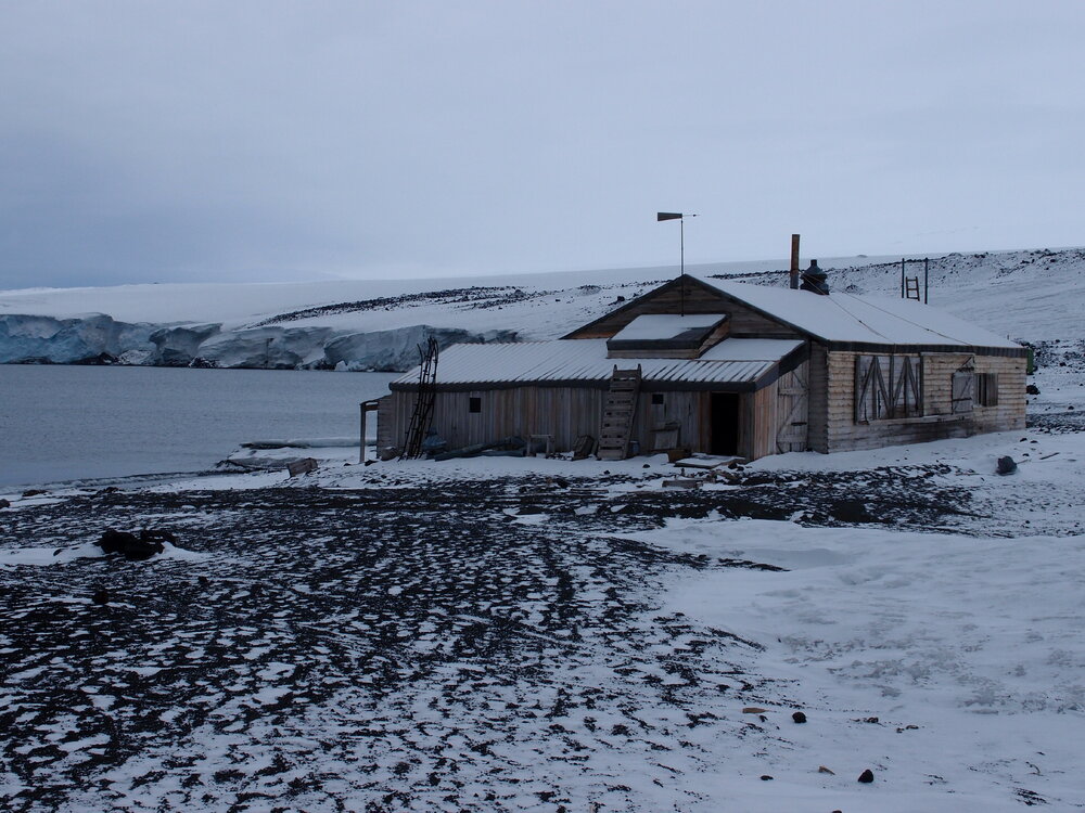 2014 West and South elevations, Scott's 'Terra Nova' hut, Cape Evans (002)