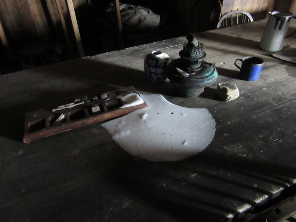 2015-16 Scott's 'Terra Nova' hut inspection, interior