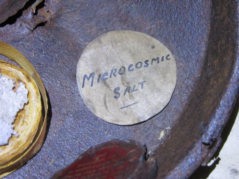 2015-16 Microcosmic salt label, Scott's 'Terra Nova' hut