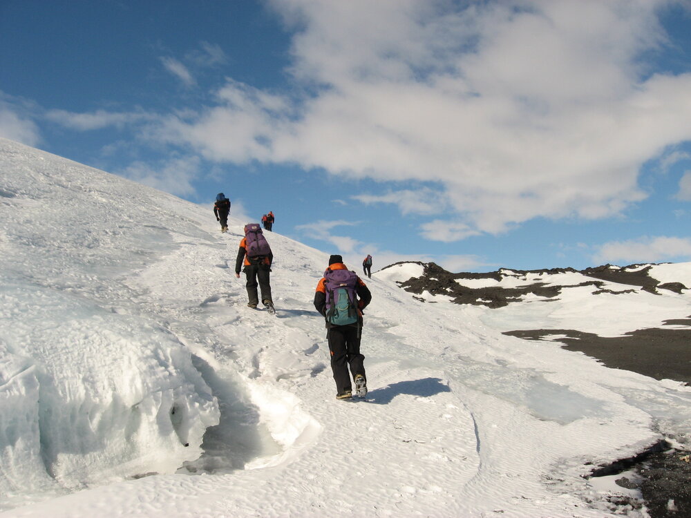 2010-11 AHT team on a walk