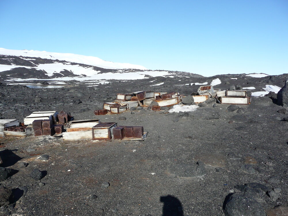 2010-11 Southern food cache, Cape Evans (002)