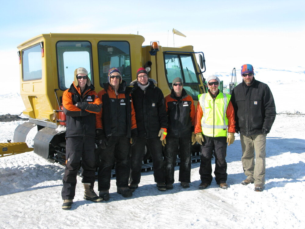 2010-11 Group photo of the AHT Carpentry team