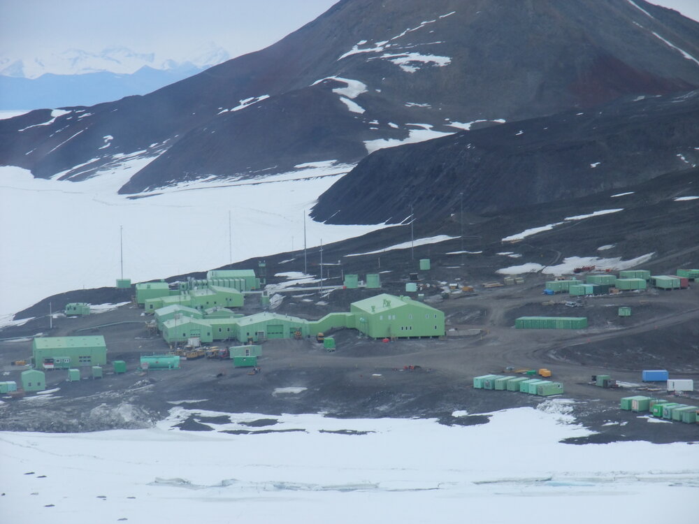 Scott base at Pram Point