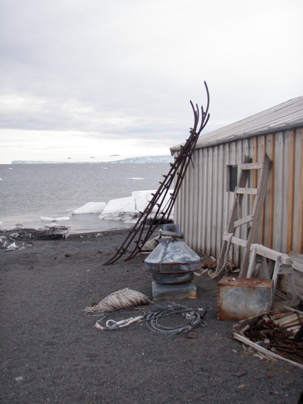 North side of Scott's 'Terra Nova' hut