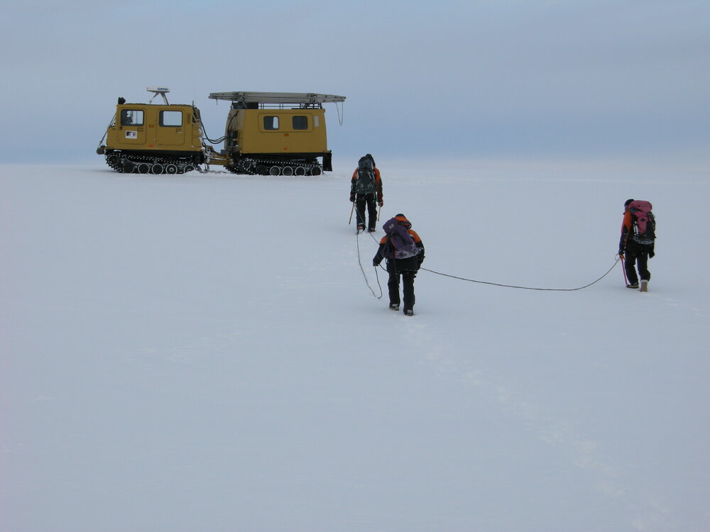 Trip to Ice crevasse