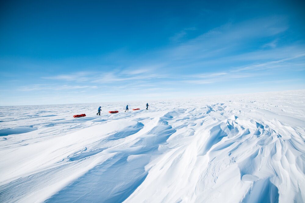 Inspiring Explorers Expedition&trade; team on the South Pole Expedition