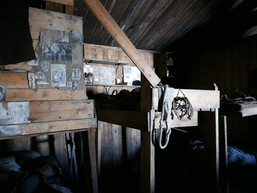 2018-19 The Tenements inside Scott's 'Terra Nova' hut, Cape Evans