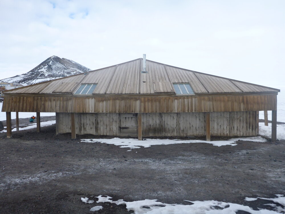 North elevation, Scott's 'Discovery' hut