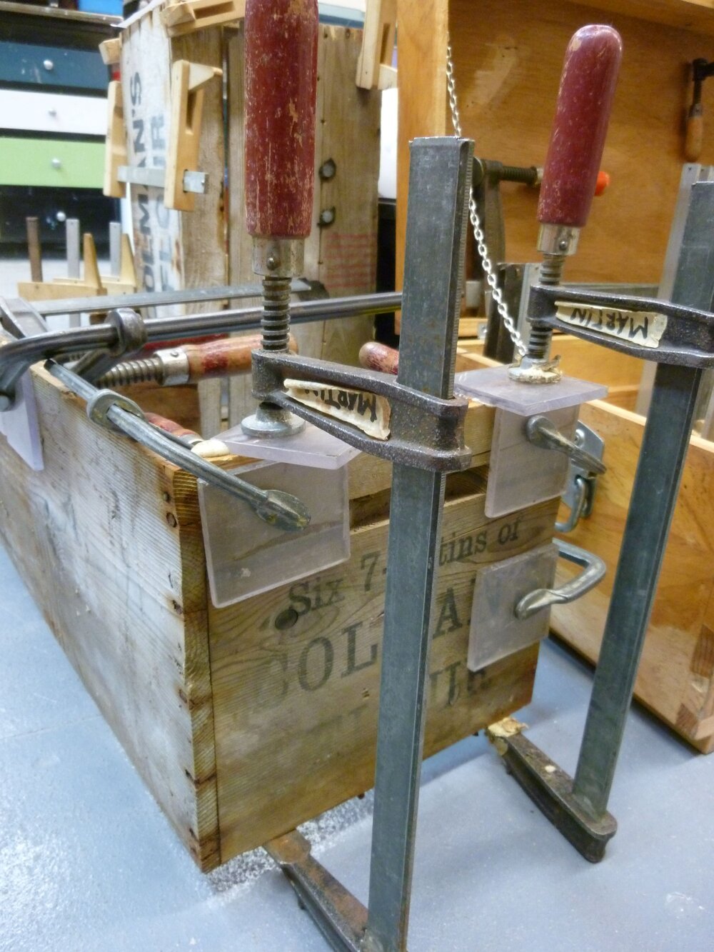 Repairing of Colman's box (001)
