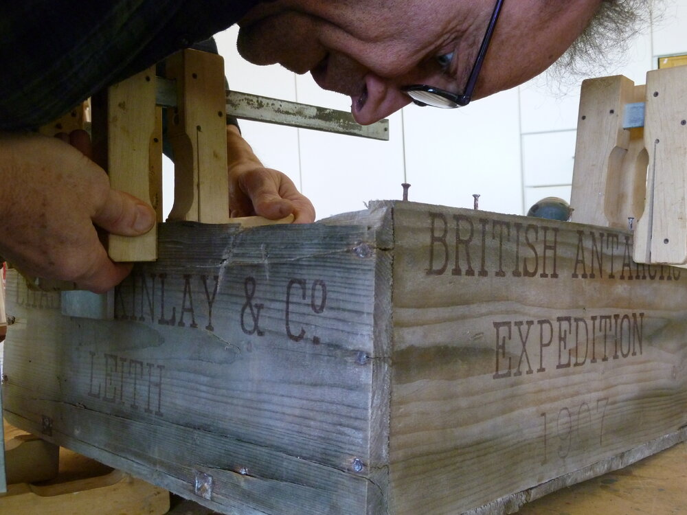 Whisky case found at Shackleton's 'Nimrod' hut (003)