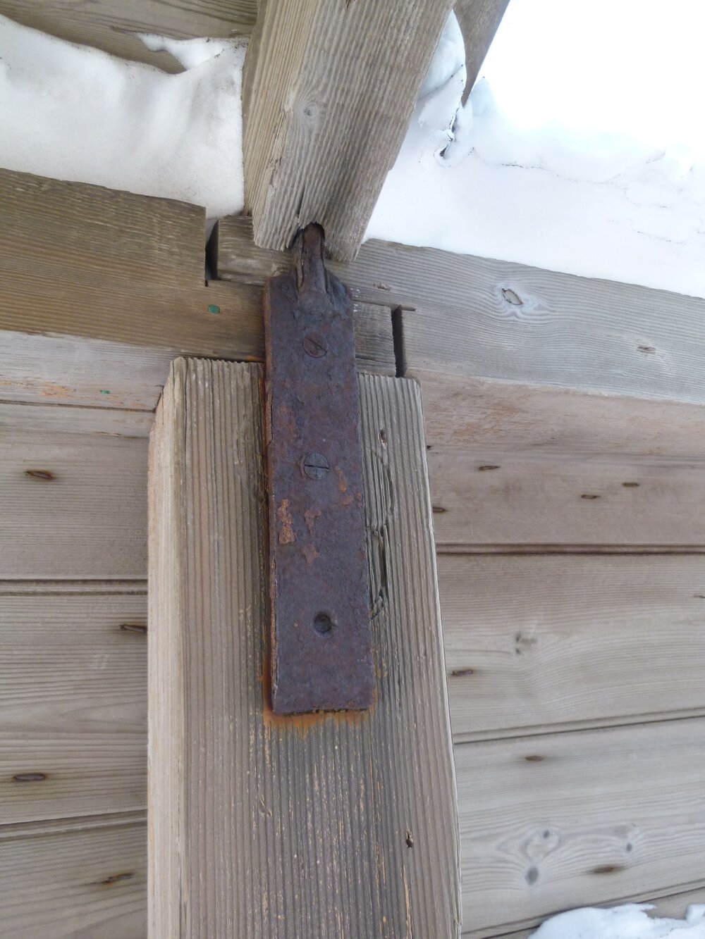 Veranda detail, Scott's 'Discovery' hut (002)