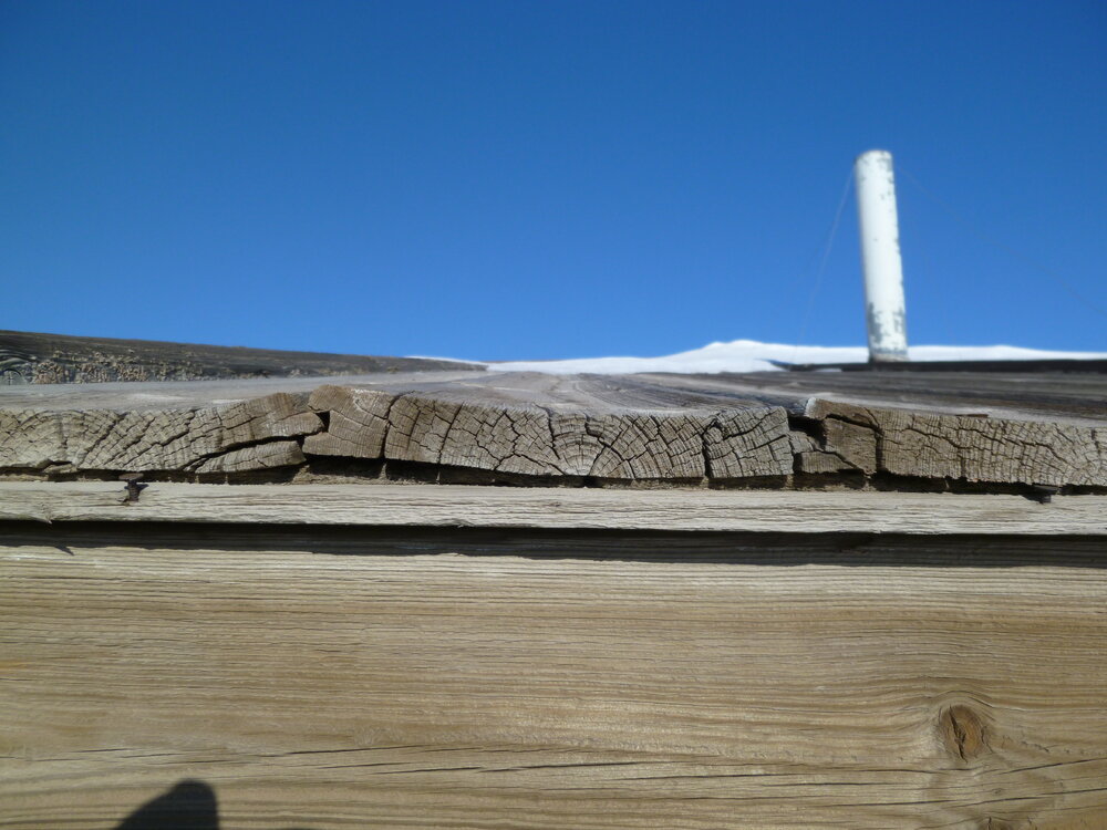 Roof of Scott's 'Discovery' hut (004)