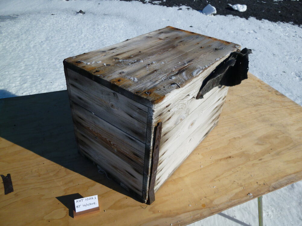 Provision box, Cape Evans (001)