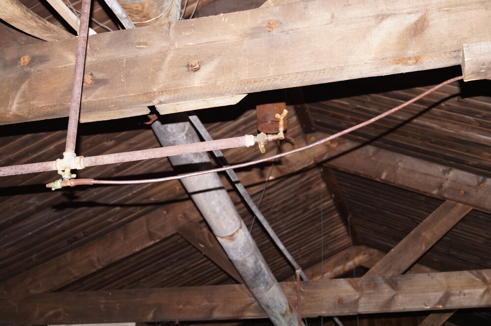 Acetylene pipe, Scott's 'Terra Nova' hut