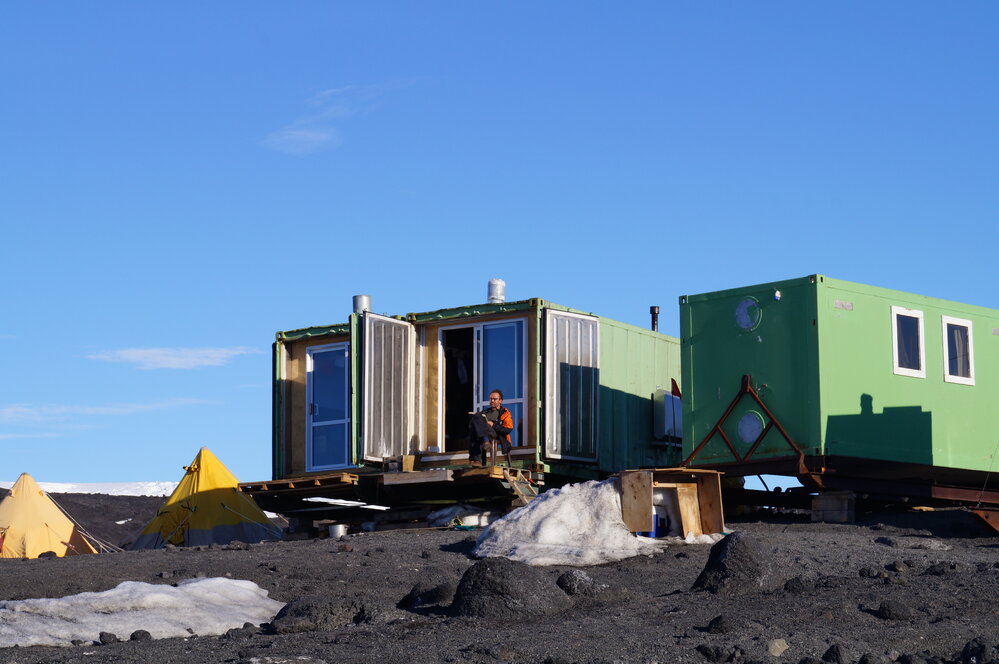 Martin Wenzel at field camp