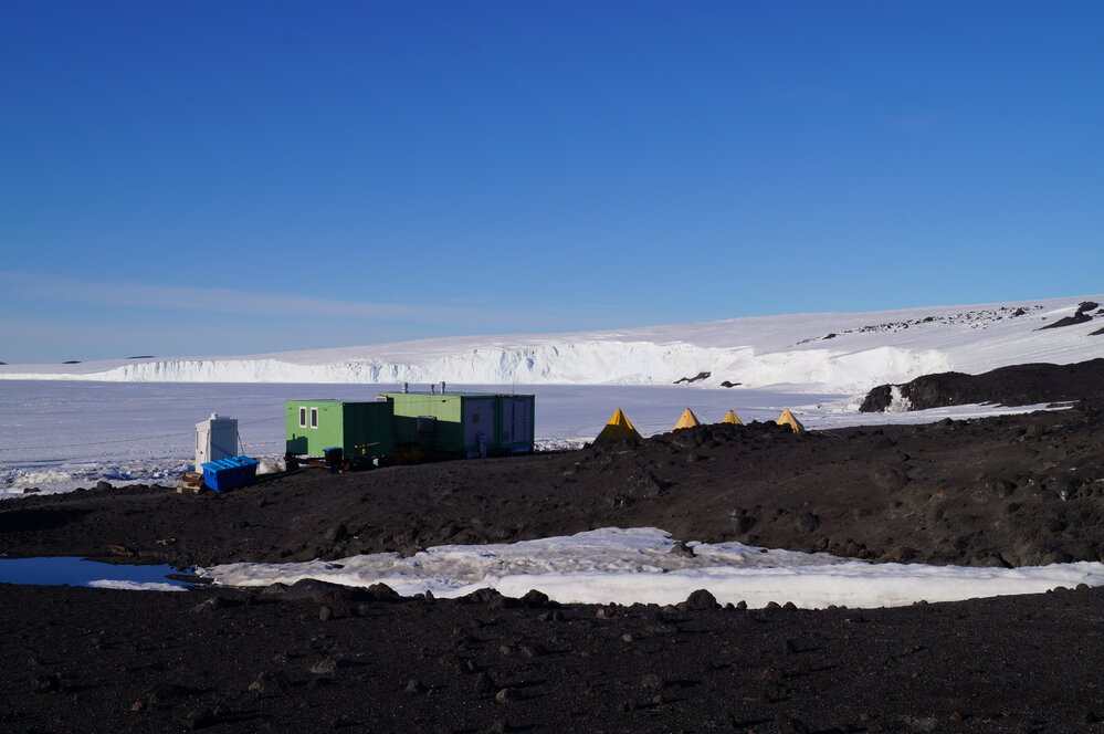 Cape Evans field camp